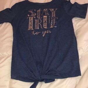 Old navy blue shortsleeve